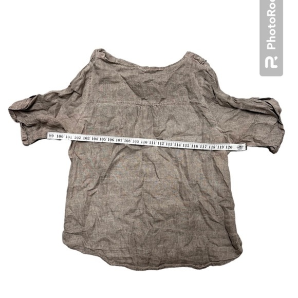 Italian Linen Short Sleeve - Picture 3 of 4